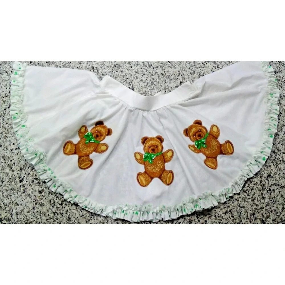 Square Dance Apron Over Skirt Saint Patrick's Day #179